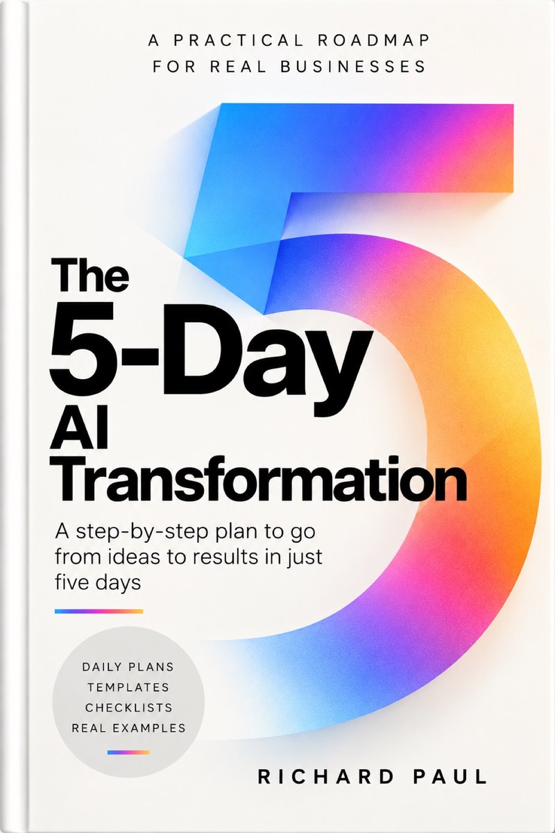 The 5-Day AI Transformation book cover
