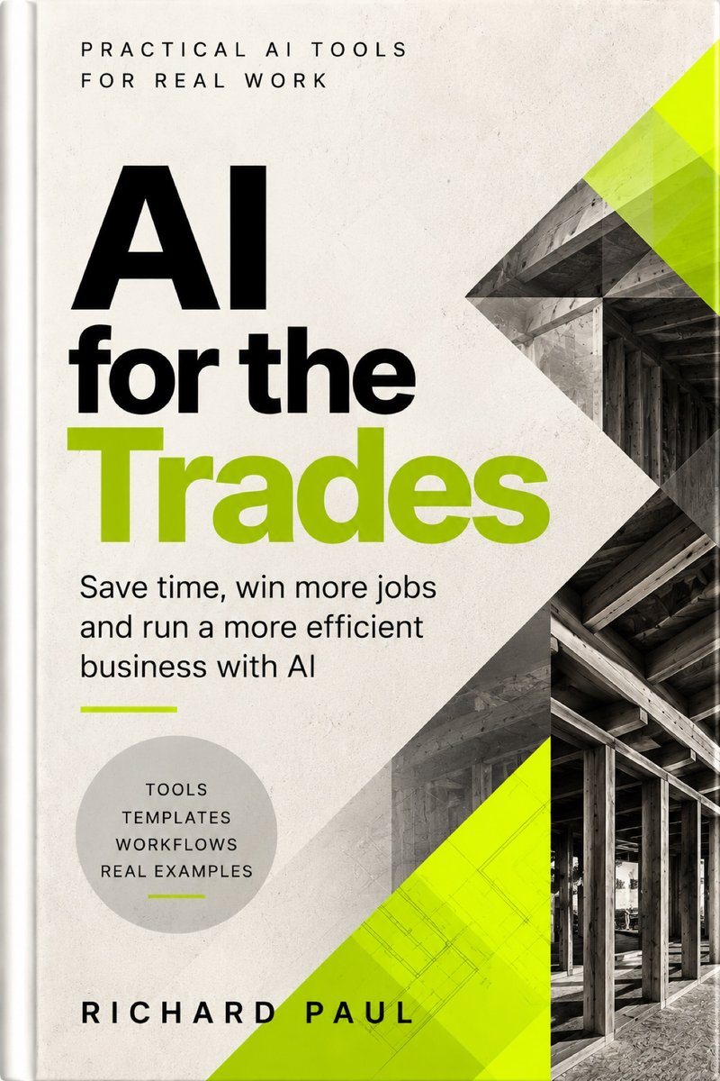 AI for the Trades book cover